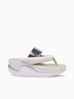 Eclipse Sling White Vegan Leather