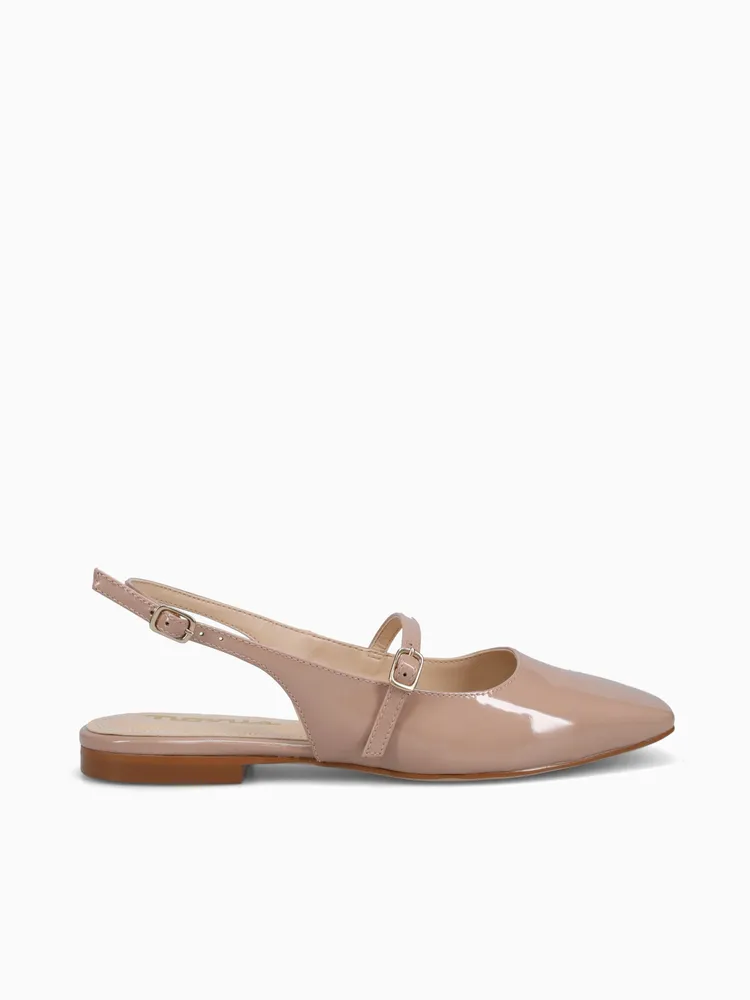 Bianca Nude Patent Leather