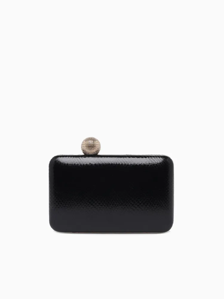 Disco Ball Clutch Black