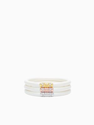 Three Kings All Weather Bangles (AWB) - Ivory