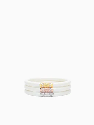 Three Kings All Weather Bangles (AWB) - Ivory