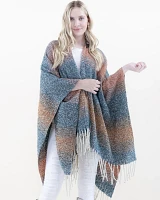 Earth Tones Ruana