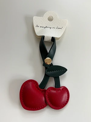 Cherries Keychain
