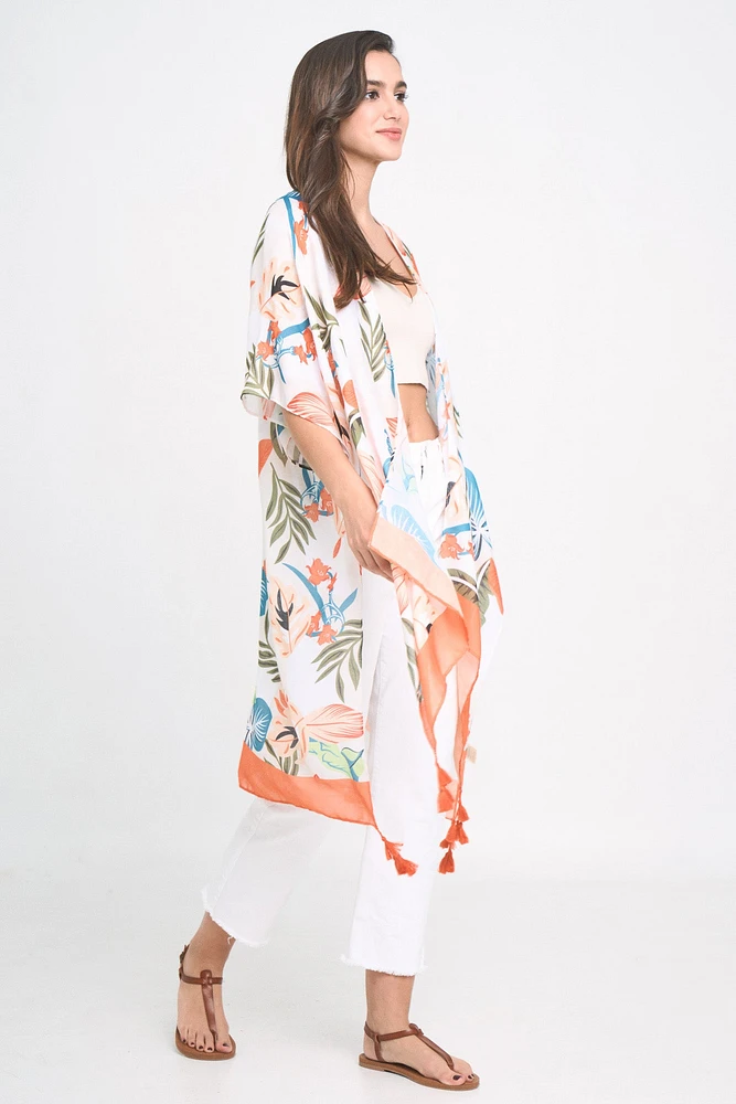 Tropi Belle Flower Kimono