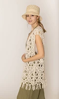 Amalfi Crochet Vest