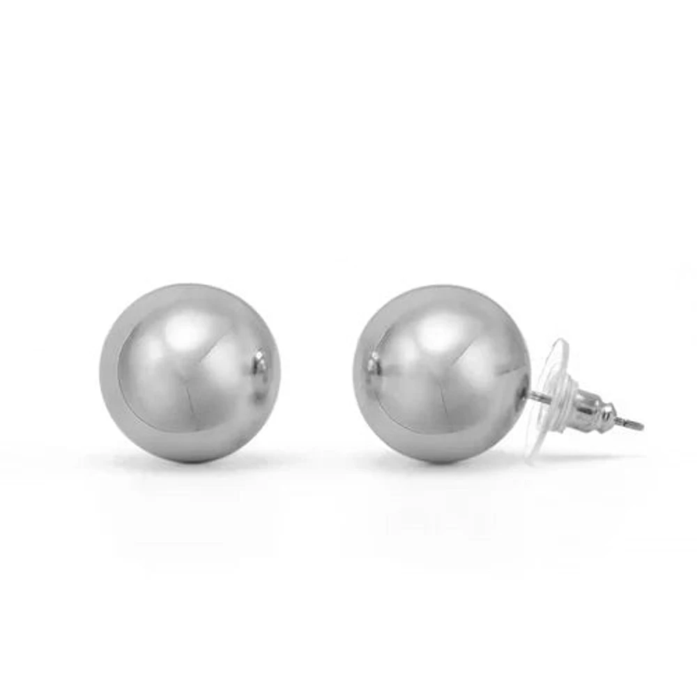 Ball Stud Earrings