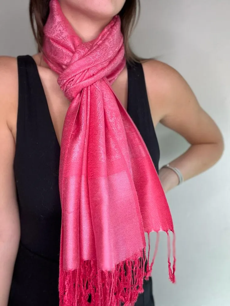 Jacquard Love Pink