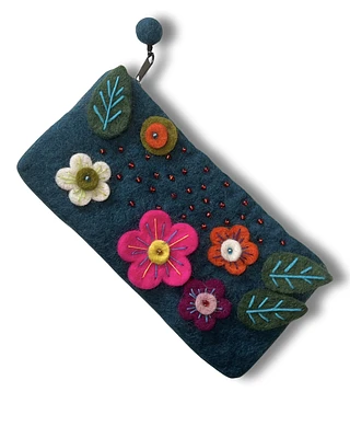 Lana Zipper Bag-Teal