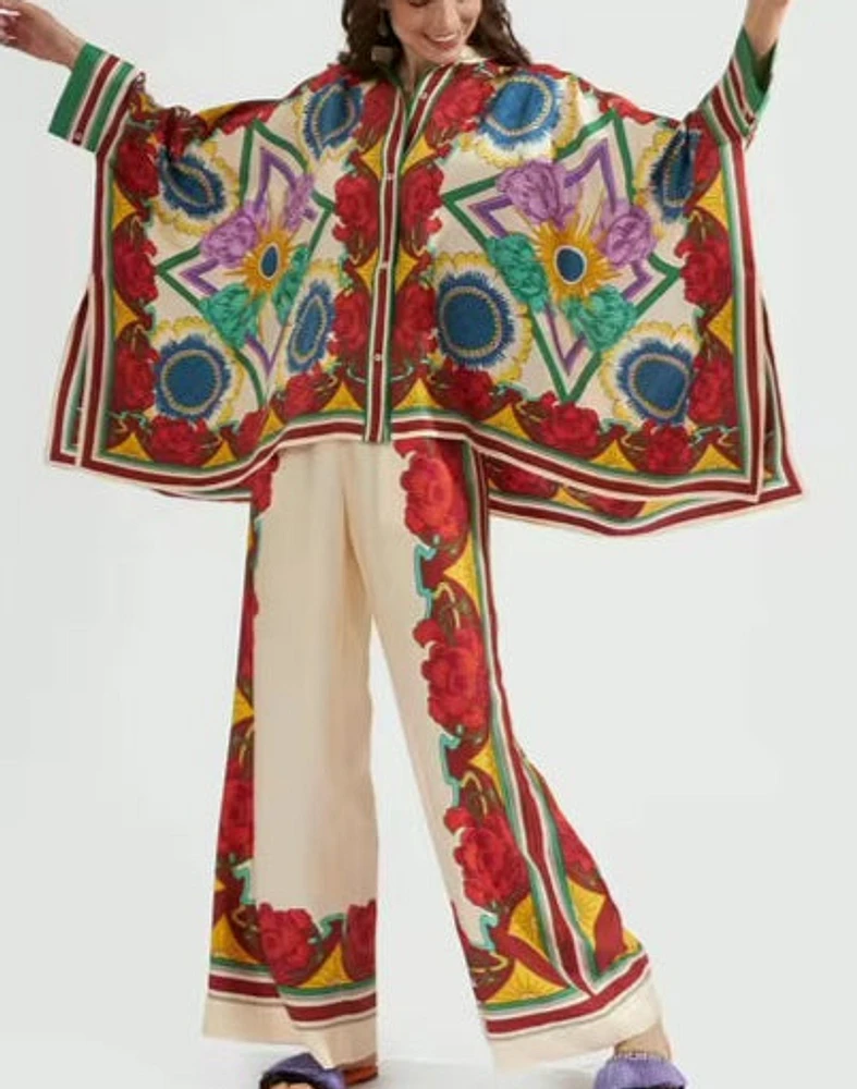 Fiamma Rossa Silk Set