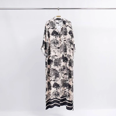 Dream Forest Silk Dress
