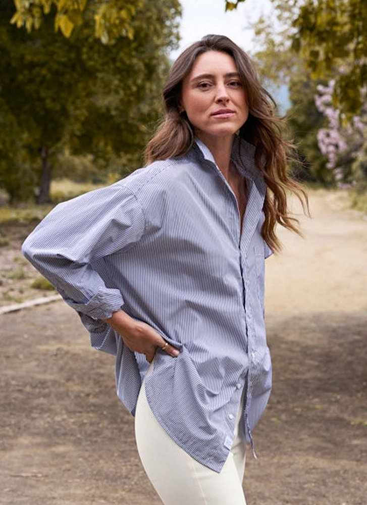 Shirley Oversized Button-Up Shirt