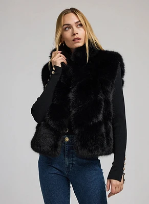 Rosario Faux Fur Vest