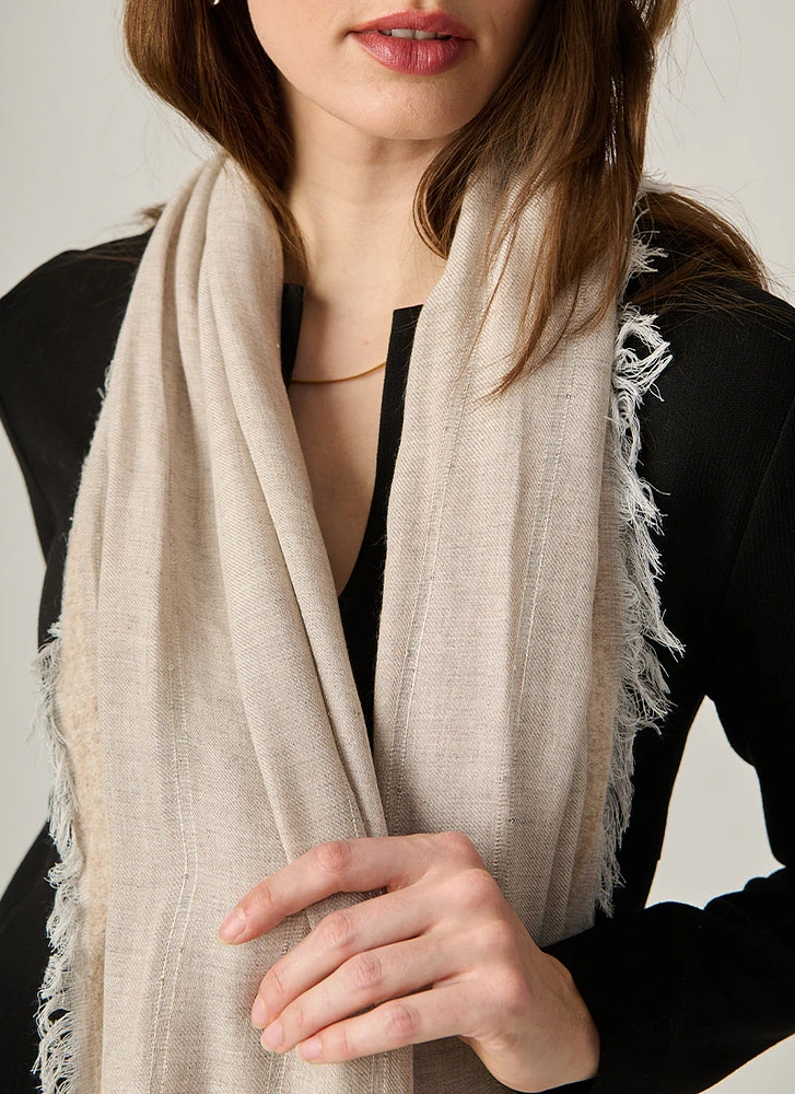 Valbella Vertical Stripe Scarf