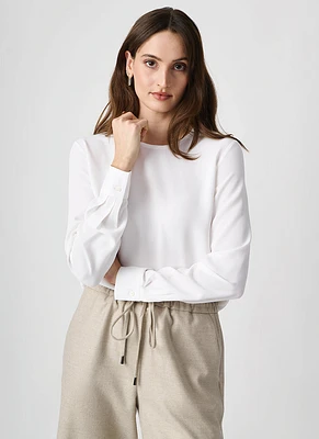 Ambrugo Crew Neck Blouse