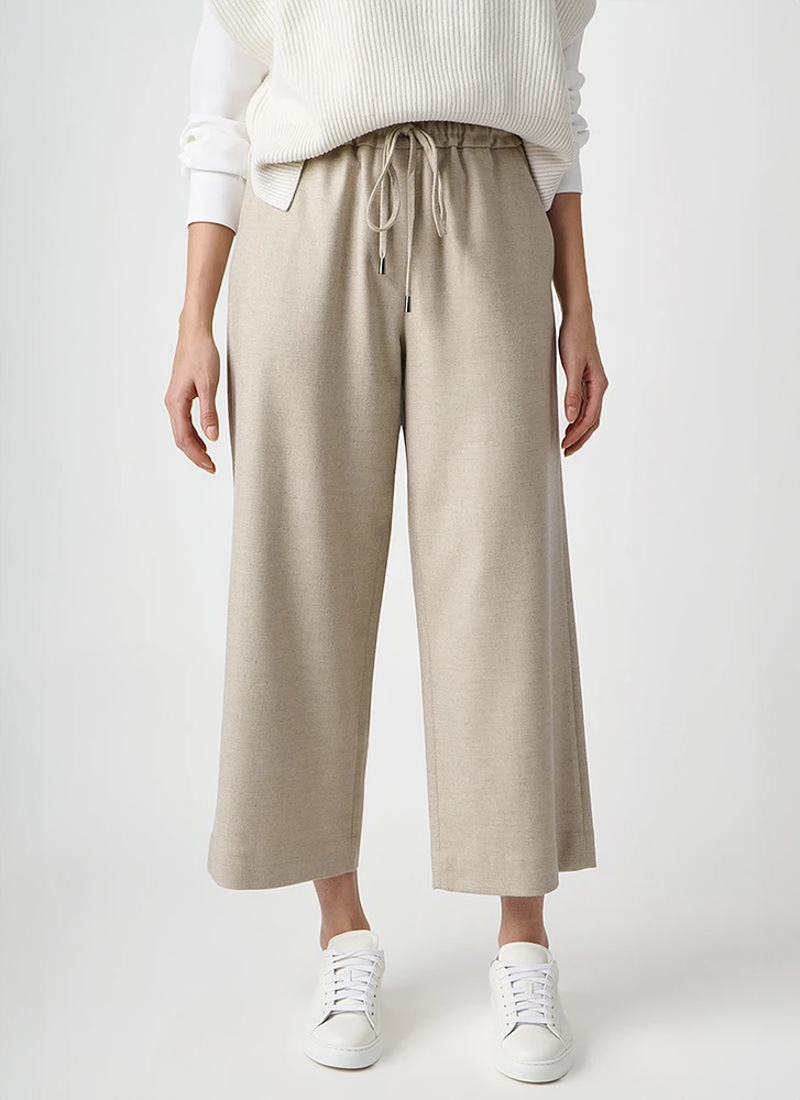 Dstring Wide Leg Pant