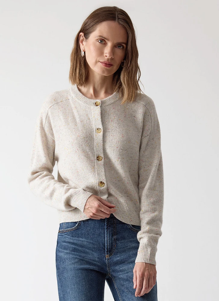 Saddle Shoulder Cardigan