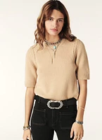 Cachna Short-Sleeve Sweater