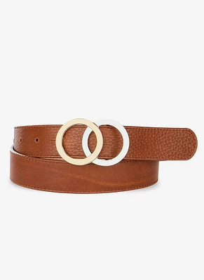 Otir Pebbled Leather Belt