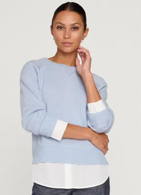 Knit Sweatshirt Looker