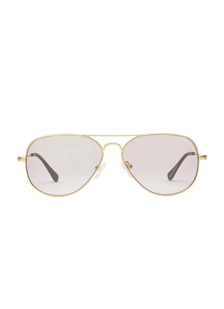 Mabuhay Matte Gold Reading Glasses