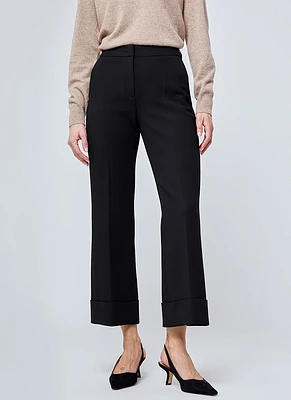 France Cropped Cuff Trouser