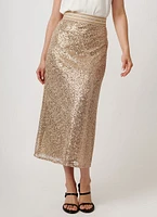 Hope Sequin Elastic Waist Skirt