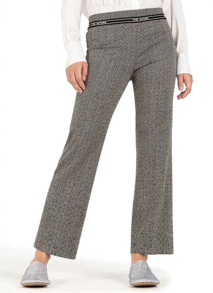 Faith Plaid Crystal Pant