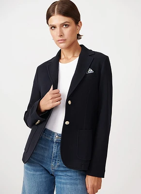 Felpa 2-Button Slim Blazer