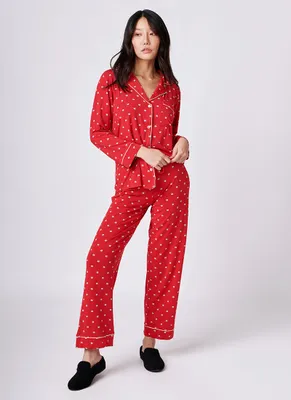 Gisele Printed Tencel™ Modal Long PJ Set