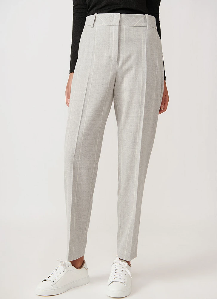 Pinstripe Wool Pant