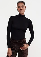 Lurex Turtleneck Top