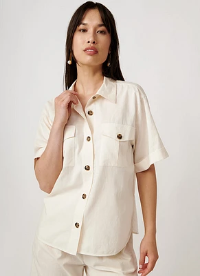 Patch Pocket Utility Shirt