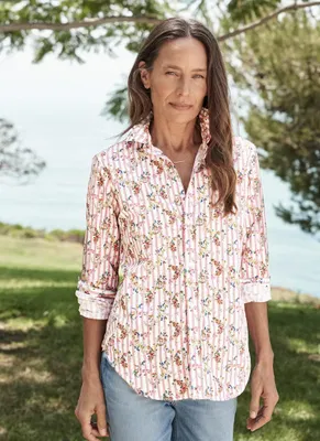 Frank Woven Button-Up Shirt