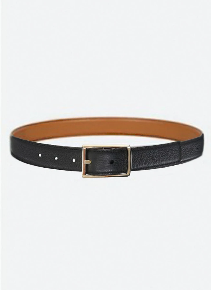 Gaia Reversible Leather Belt