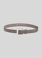 Glossinia Square Buckle Leather Belt