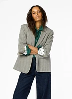 Workday Plaid Blazer