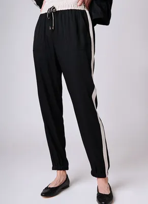 Jogger with Tux Stripe