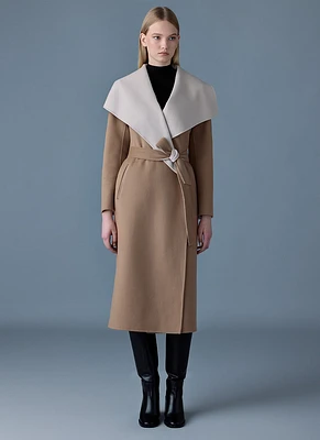 Mai Double-Face Belted Coat