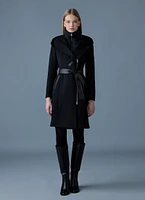 Shia Belted Wool Coat