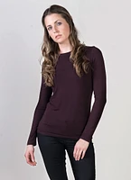 Soft Touch Long Sleeve Crew Neck