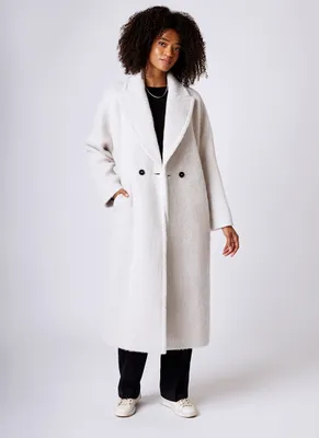 Long Double-Breasted Coat