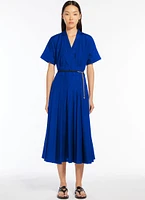 Alatri Poplin Belted Dress