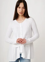 Illusion Cotton Cardigan