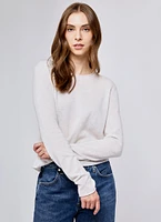 Cashmere Long-Sleeve Sweater