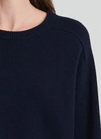 Nano Cashmere Raglan Crew Neck