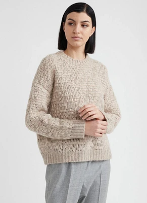 Alpaca Wool-Blend Sweater