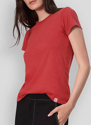 The Slub Red T-Shirt