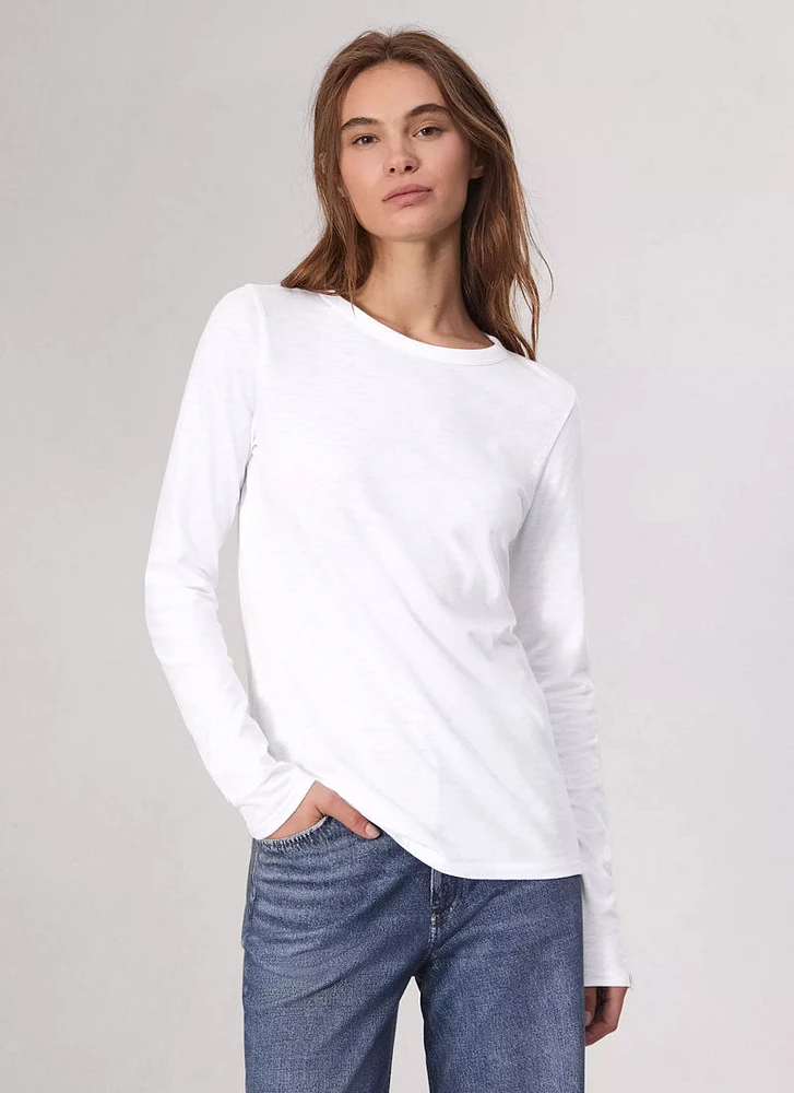 The Slub Long-Sleeve Top