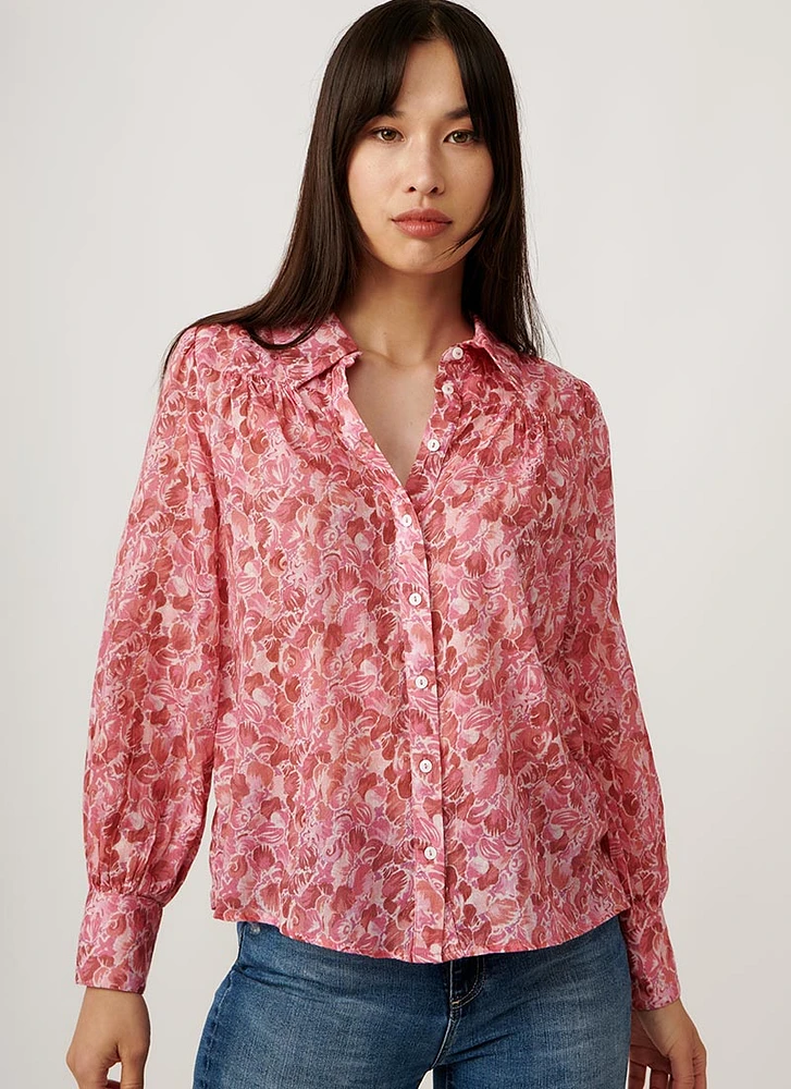 Blake Voile Print Blouse