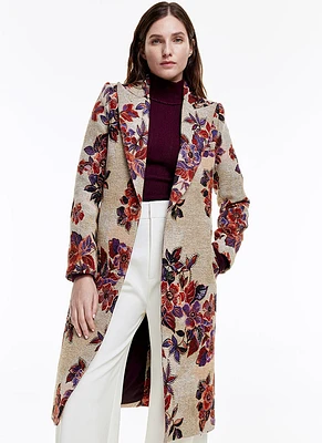 Peaked Lapel Coat